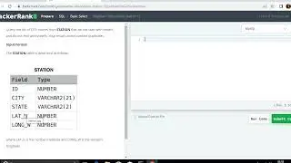 17- Weather Observation Station 12 | HackerRank | Hindi