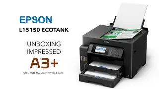Epson L15150 EcoTank A3+ Printer UNBOXING IMPRESSED #trending #epsonecotank #bestprinter #impression