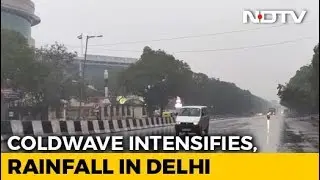 Delhi Sees Rain On First Sunday Of 2019, With Temperature Taking A Dip