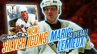 NHL 21 | NEW SILVER MASTER ICONS! | 94 LEMIEUX