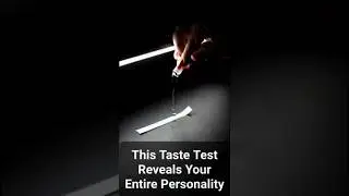 This Taste Test Reveals Your Entire Personality | #experiment #mindblowingfacts #psychology