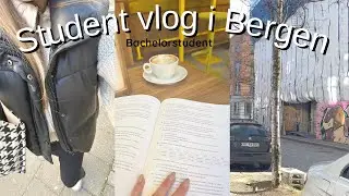 Student Vlogg i Bergen 2022 (Trening, skole, produktiv, hello fresh) #2