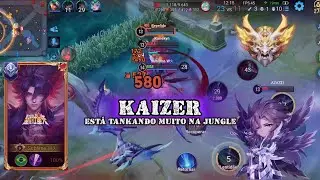 Kaizer(Kai) est&aacute; tankando muito na Jungle - Skin Hades / Honor Of Kings.
