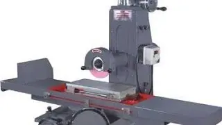 Surface grinding machine working. How a surface grinding machine level a rough surface #machine #eng