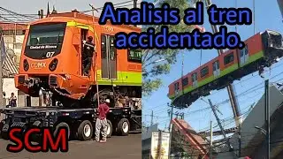 Análisis al tren accidentado.