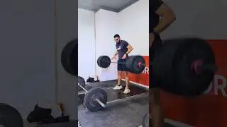 Went for 110, settled for a hunnid #personalbest #trackandfield #athlete #olympicweightlifting