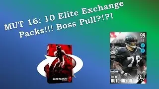 MUT 16: 10 Elite Exchange Packs!!! Boss Pull!?!?!