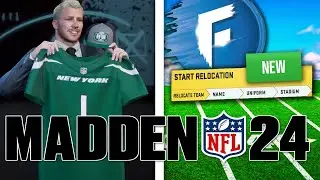 NEW SUPERSTAR CAREER MODE & RELOCATION TEAMS IN FRANCHISE | Madden 24 News