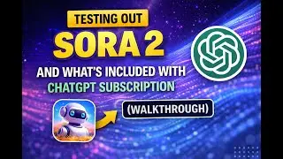 Testing Out Sora 2 and What's Included with ChatGPT Subscription (Walkthrough)