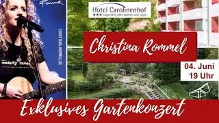 Hotel-Balkonkonzert Christina Rommel Hotel Carolinenhof Berlin