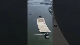 De grootste tunneldelen ooit afzinken!