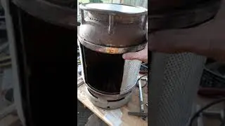 gasfles kachel met schuifdeur