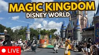 🔴 Live: Magic Kingdom Monday Rides, Shows & Parades -  Walt Disney World 10.06.2025