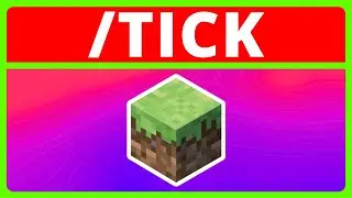 How To Use Tick Command In Minecraft | Minecraft Tick Speed Command | Minecraft Commands