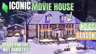 The Sims 4 | Home Alone House 🎄 Iconic Movie Home Recreated (Speed Build)