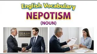 1700) Nepotism &ndash;  Word Meaning, word use,  Synonyms & Antonyms  |  English vocab builder