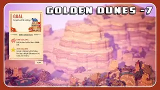 Station To Station Game - Golden Dunes 7 - All Fund and Star Challenges #indiegame #train #steam