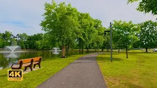 Relaxing Bike Ride Through The Crossings Park | Virtual Ride with Natural Sounds (Upstate, NY)