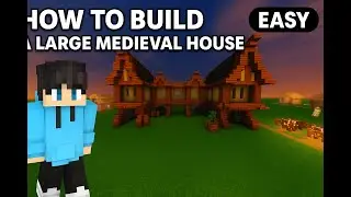 The BEST Large Medieval House You Can Build in Minecraft