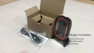 Henex HC-666 Fast and Accurate Scanning Qr code Scanner Wired Desktop Image Barcode Reader
