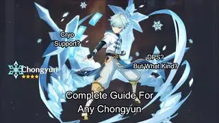 Complete Chongyun Guide For Any Build