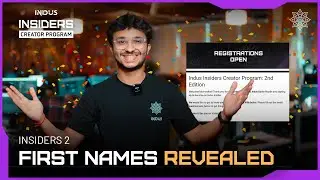 Indus Insiders 2 Name Reveal | Indus Battle Royale