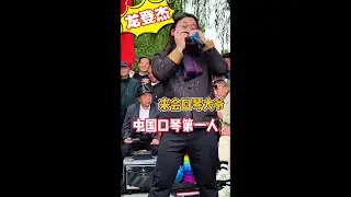 中国口琴第一人龙登杰来会口琴大爷，一首飘雪献给大家 #音乐分享 #乐器演奏 #传递正能量