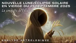 Nouvelle Lune + &Eacute;clipse solaire en Vierge du 21 septembre 2025 : 
