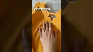 How to make viral neck design#shorts#shortfeeds