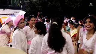 Girls Crazy Dance at Ganesh Nimajjanam 2021 | Teenmaar Dance At Tank Bund| Hyderabad Ganesh Visarjan