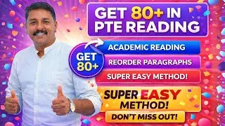 PTE Academic Reading HACKS: Reorder Paragraphs like a PRO in 15 Minutes