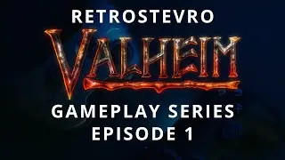 Valheim Immersive Gameplay - Episode1, We build a hut!