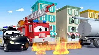 La Super Pattuglia -  Il Guidatore ASSONNATO - Car City 🚗 Cartone animato per i bambini