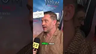 Don't Miss Tom Hardy's Hilarious Bane & Deathstroke Movie Interview! 🤣😆 #shorts