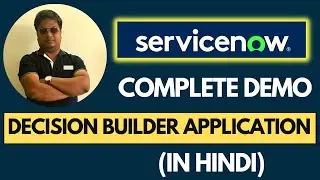 ServiceNow Decision Builder Overview In Hindi | Hyperautomation and low-code