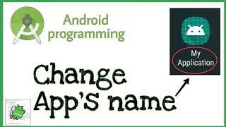 Change App name in Android Studio
