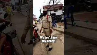 Pulled Over By The Police in Laos