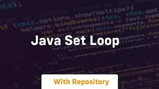 java set loop