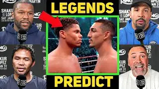 SHOCKING Predictions! Boxing Legends BREAK DOWN Shakur Stevenson vs Teofimo Lopez Fight!