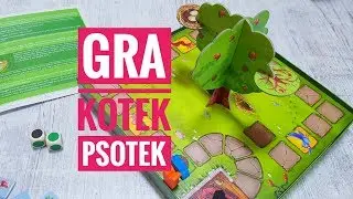 Gra Kotek Psotek - gra dla dzieci 3+ kooperacyjna (nasza ulubiona)