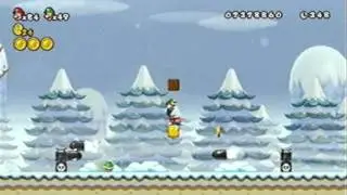 World 3-2 Infinite 1Up Trick with 2 Players