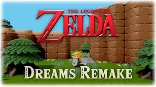 The Legend of Zelda Remake - Demo Playthrough | Dreams PS4