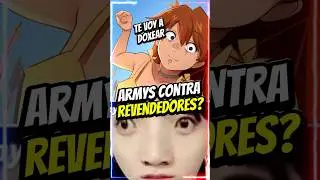 ARMYS CONTRA REVENDEDORES! 🇰🇷👀 BTS EN M&Eacute;XICO #anime #shorts #bts #noticias #kpop
