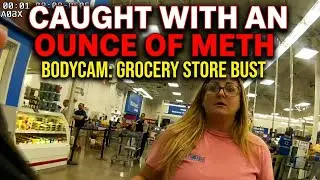 Woman Gets Caught with Meth in The Grocery Store! 🚨