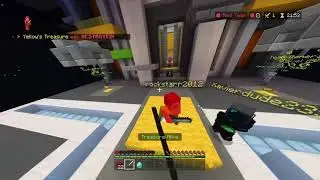 I swept this lobby from all of there Treasure and this is how| Minecraft bedrock