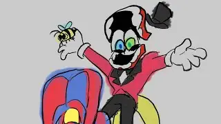 Caine (attempts) to comfort Pomni (TADC animatic)