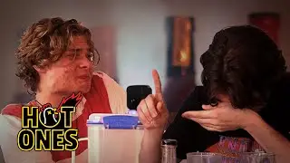 Odin M Cries While Eating Spicy Wings | DIY Hot Ones