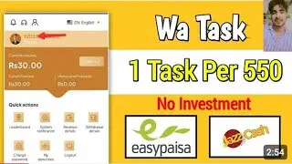 Wa task whatsapp earning website 🤑 free earning website wa task real or fake online earning 