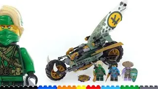 🔄 LEGO Ninjago Lloyd's Jungle Chopper Bike review! 71745 re upload