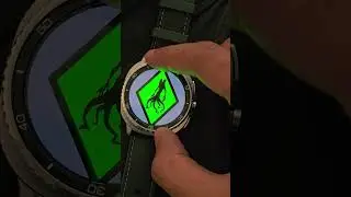 Samsung Galaxy watch 8 Classic.  Omnitrix app.  #shorts #technology #youtubeshorts #reels #samsung